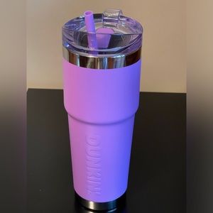 NEW SPRING 2024 “DUNKIN” 32 oz. INSULATED STAINLESS STEEL TUMBLER ~ LIGHT PURPLE